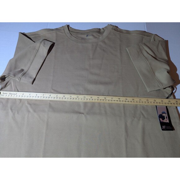 JF J.Ferrar Jason Bolden Brown Shirt 2XLT Heavy stretch NWT - Picture 5 of 6